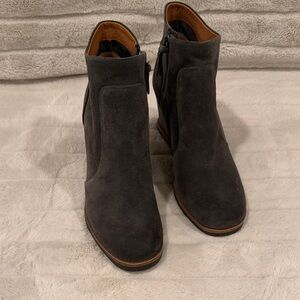 Sofft Gray Ankle Boots